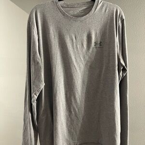 Under Armour Men's Gray Long Sleeve Tee